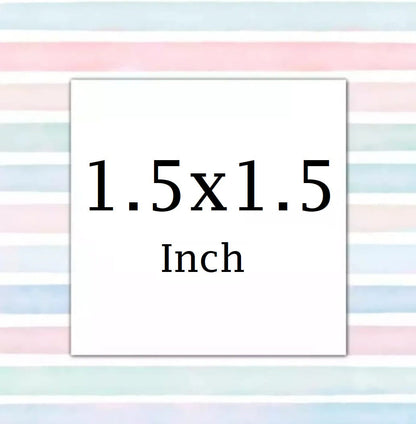 100 Pcs Custom Thank You Cards business card 6 colour Single side print Gift decoration card Personalized logo Wedding invitation