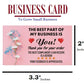 100 Pcs Thank You Card For Supporting Business Package Decoration - Thank you Business Card
