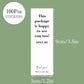 100pcs/pack Thank You Sticker Seal Labels Small Business Gift Decor Sticker This Package Happy To See You 3*9cm