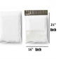250 Pcs Courier Flyers Shipping Bags With Address Label Pocket - Sizes Available