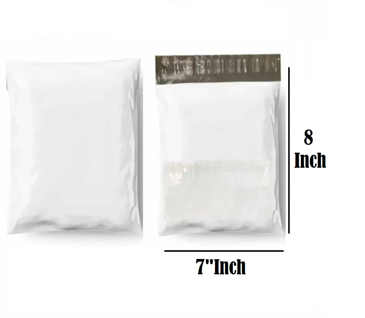 25 Pcs Courier Flyers Shipping Bags With Address Label Pocket - Sizes Available