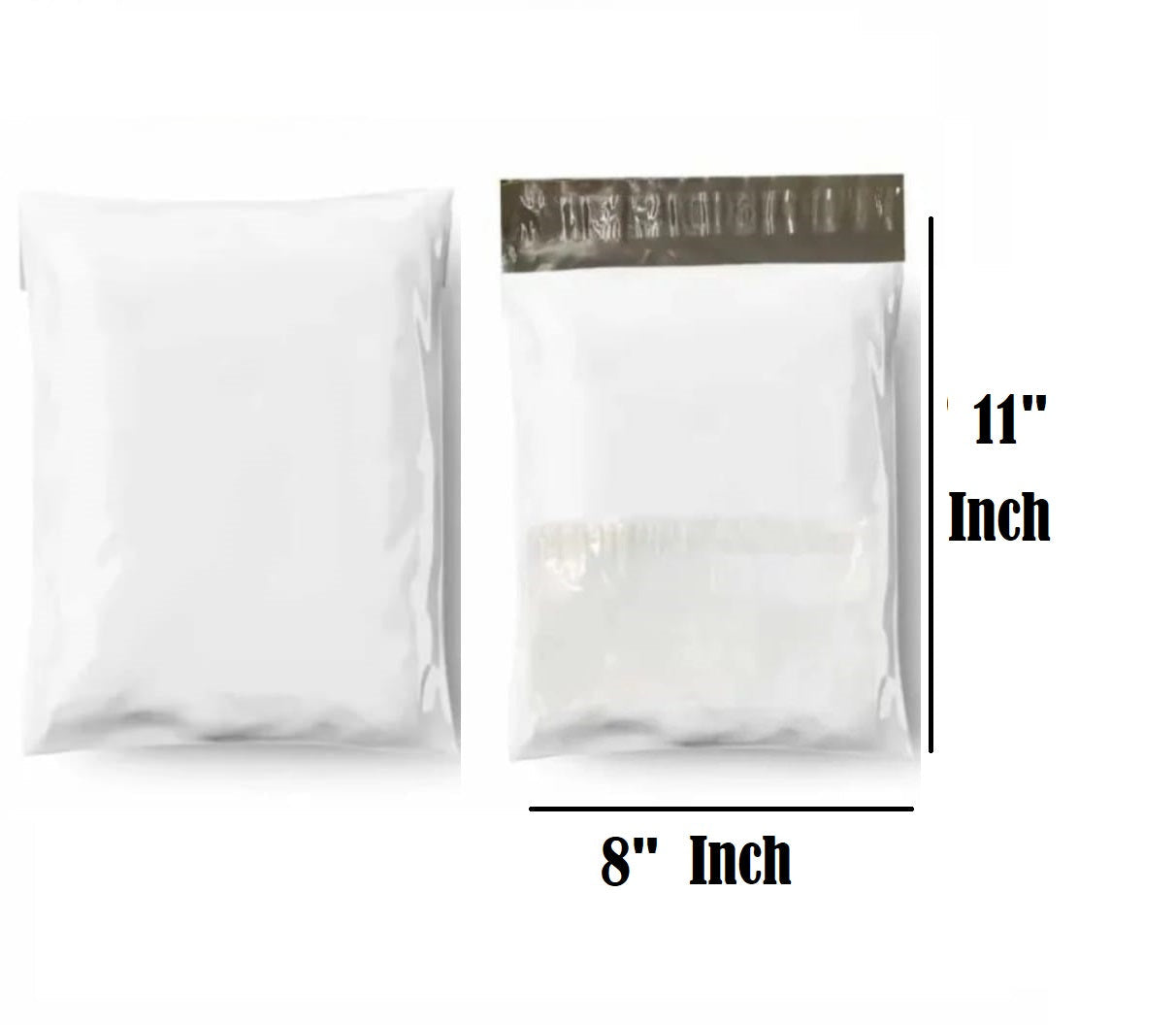 25 Pcs Courier Flyers Shipping Bags With Address Label Pocket - Sizes Available