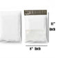 250 Pcs Courier Flyers Shipping Bags With Address Label Pocket - Sizes Available