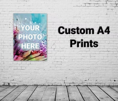 A4 Custom Poster Colour Print Premium Glossy Card 260 GSM