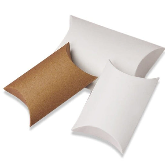 Brown Candy Box Kraft Card Packaging Pillow Boxes with String Candy Bags Wedding Favor Gift Boxes Birthday Party Decors
