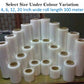 6 / 8 /12 / 19 Inch High Quality Shrink Wrap Stretch Roll | Sizes Available For Wrapping Products