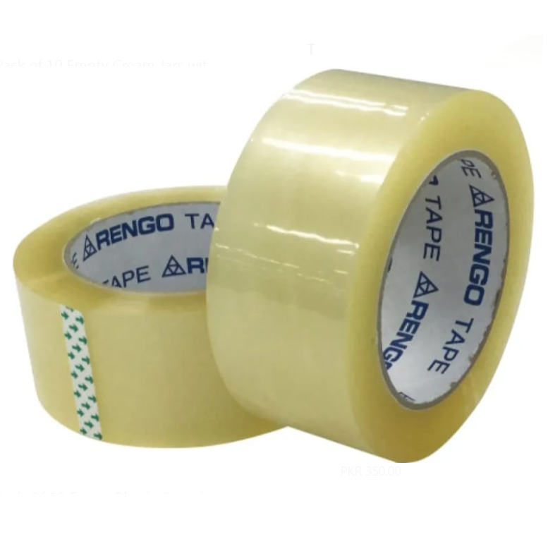 Packing Tape Clear 2 Inch x 200 Yards Heavy Duty Packing Tape