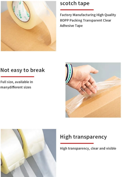 Packing Tape Clear 2 Inch x 200 Yards Heavy Duty Packing Tape