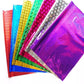 Pack of 10 Sheets Shiny Gift Wrapping Paper for Party & Decoration- Size 20 x 30 Inch