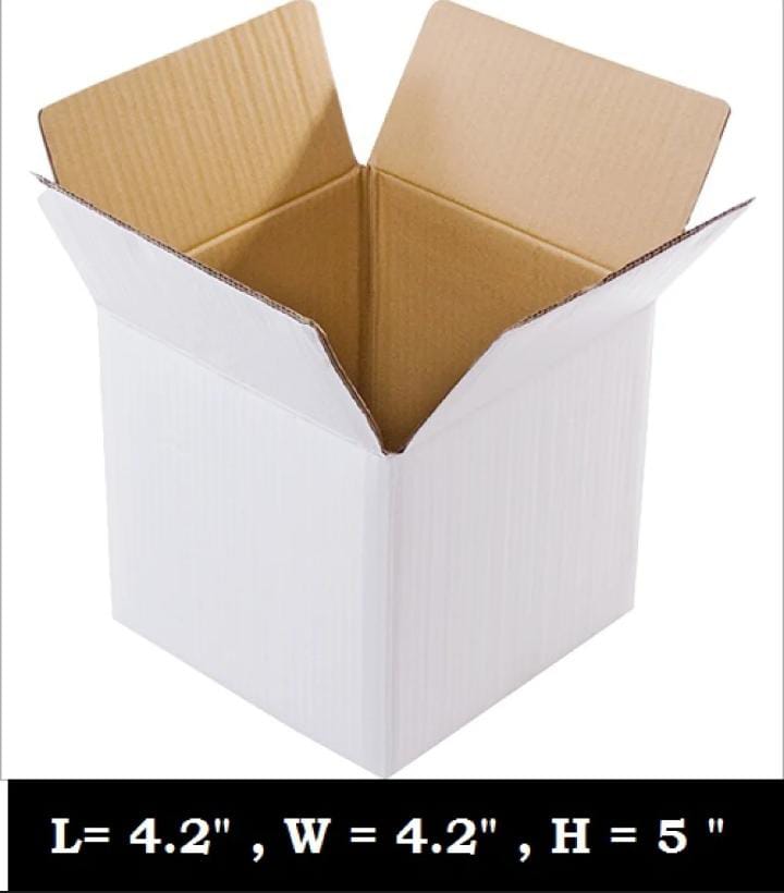 Pack of 20 Courier Mailer Boxes Corrugated 3-Ply Sizes Available - Packing Material