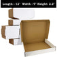 Pack of 20 Courier Mailer Boxes Corrugated 3-Ply Sizes Available - Packing Material