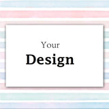 100 Pcs Custom Thank You Cards business card 6 colour Single side print Gift decoration card Personalized logo Wedding invitation